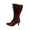 Marlo Chocolate - Wide Calf Boots